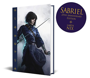 Sabriel 25th anniversary edition by Garth Nix - full cover